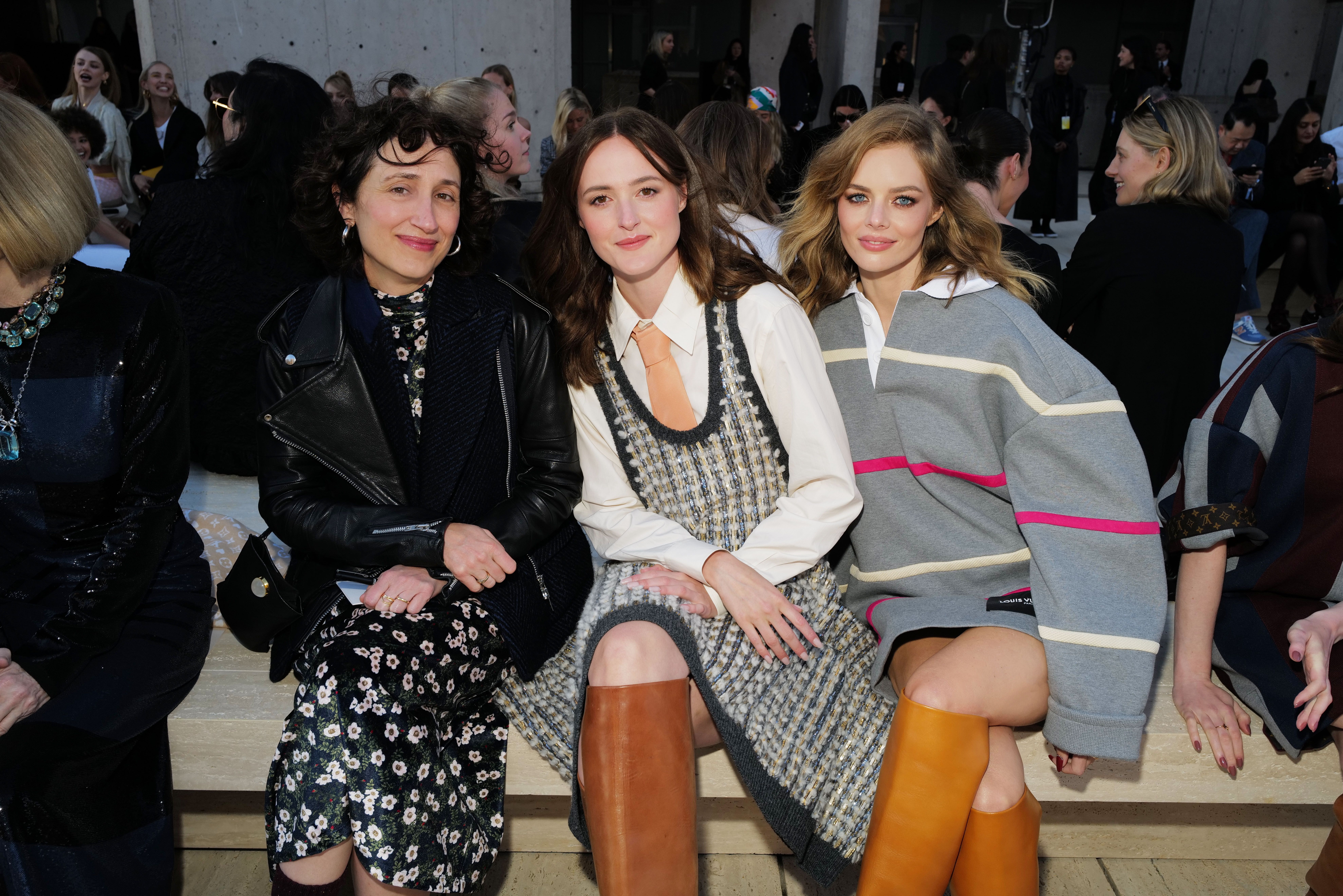 Louis Vuitton's Cruise 2019 Front Row Had an On-Brand Look for