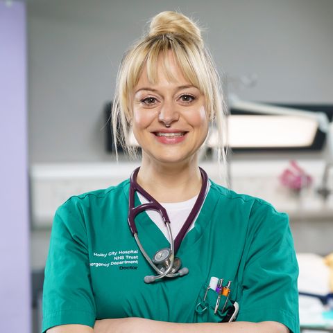 sammy dobson as nicole piper, casualty