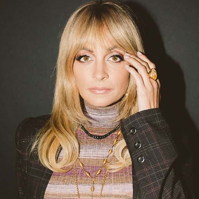 nicole richie surrounded by her favorite products