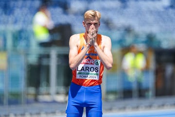 rome, italy june 7 niels laros netherlands competes in the 800m men during day one of the european athletics championships rome 2024 at stadio olimpico on june 7, 2024 in rome, italy photo by joris verwijstbsr agencygetty images