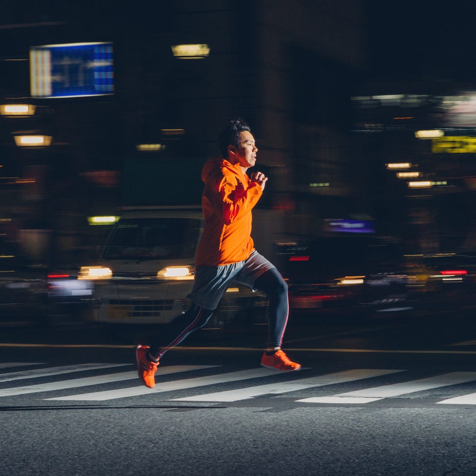 Night Running in Tokyo night running in tokyo