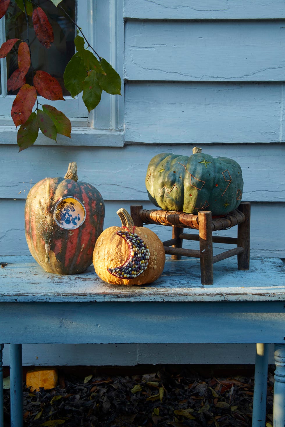 20 crafty days of halloween) front door spooky eyes - See Vanessa