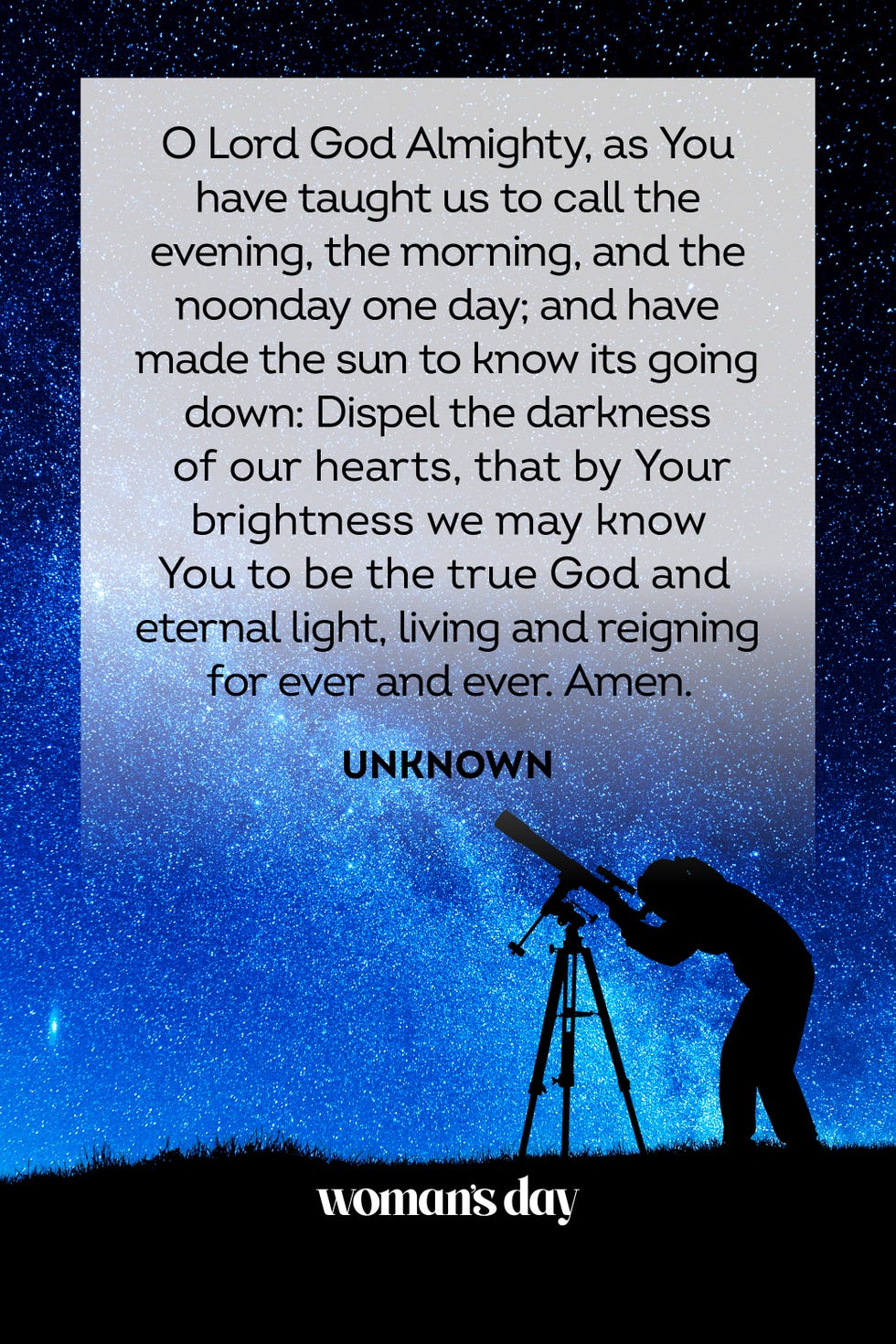 O Lord You Are Great {Night Light}