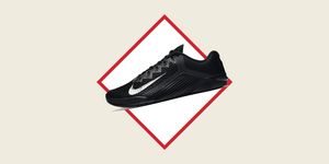 Shoe, Red, Line, Font, Logo, Carmine, Black, Athletic shoe, Grey, Walking shoe, 
