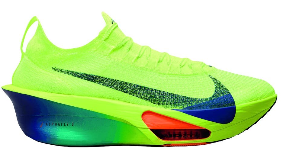 nike alphafly, rw shoe awards 2024
