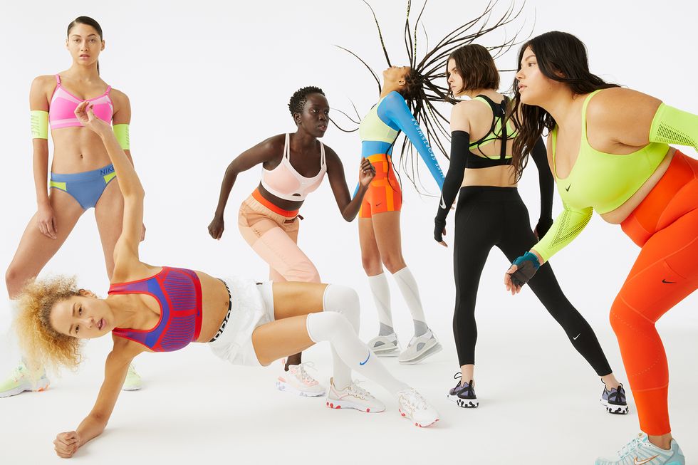 Nike Flyknit High Support Sports Bra Womens
