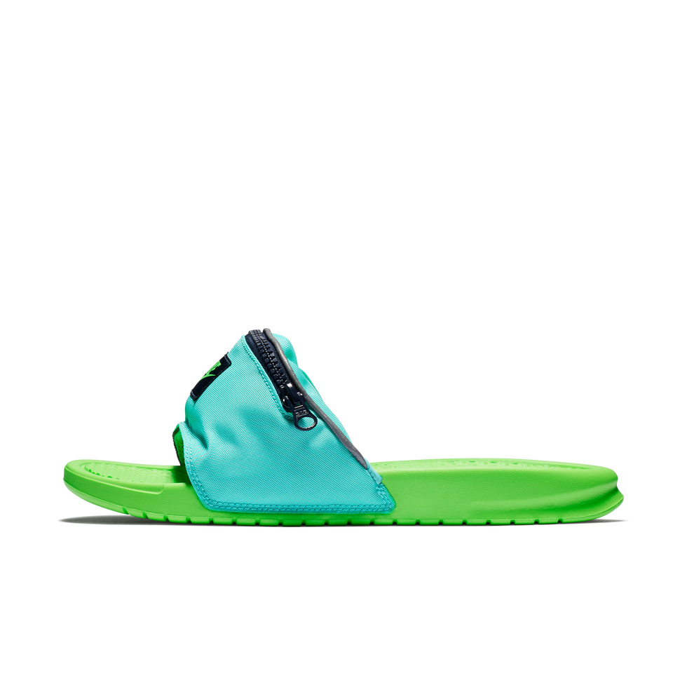 nike sandals fanny pack