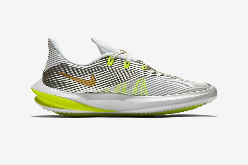 Shoe, Footwear, White, Running shoe, Outdoor shoe, Walking shoe, Sneakers, Athletic shoe, Yellow, Nike free, 