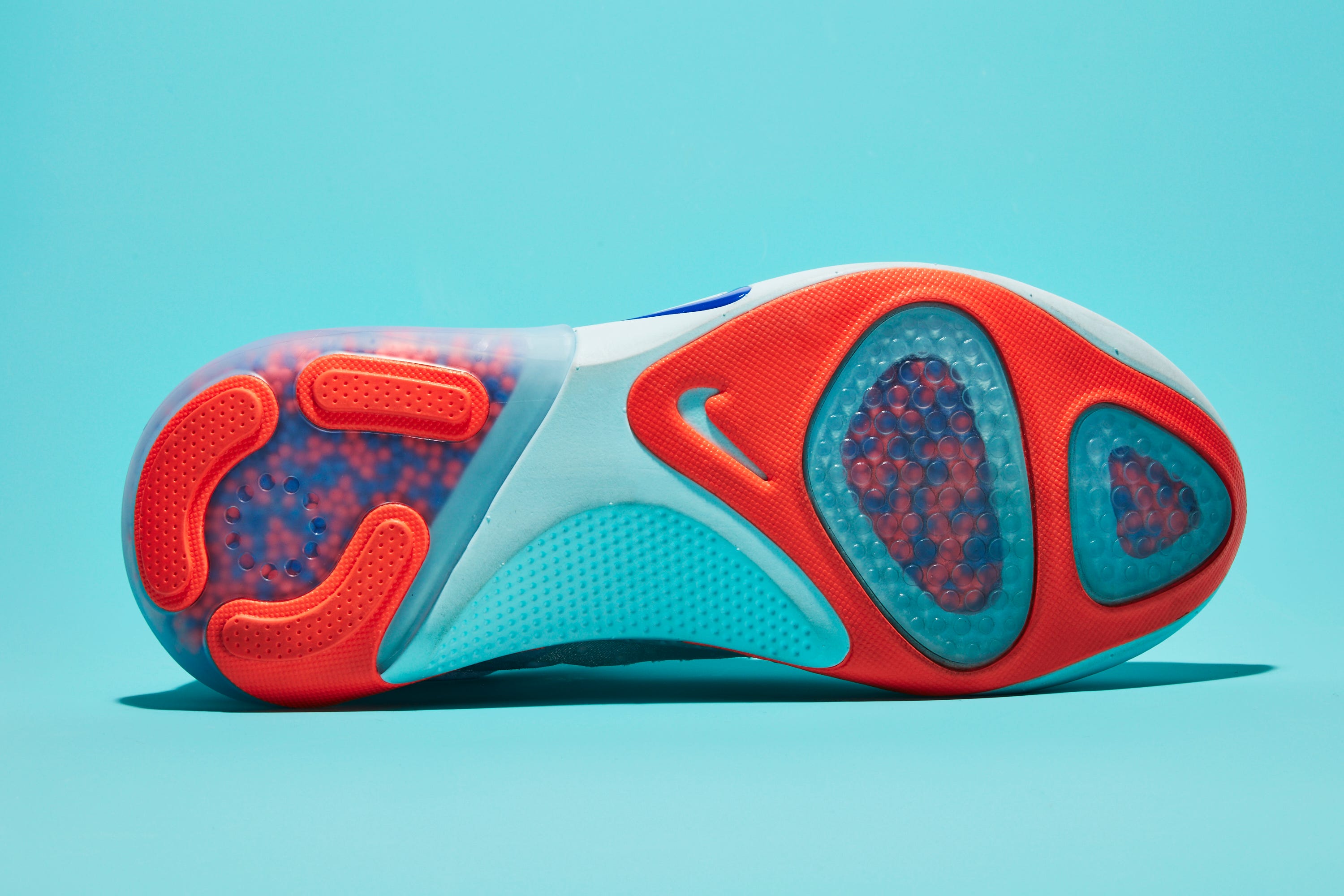 Footwear, Orange, Red, Shoe, Product, Turquoise, Aqua, Outdoor shoe, Electric blue, Walking shoe, 