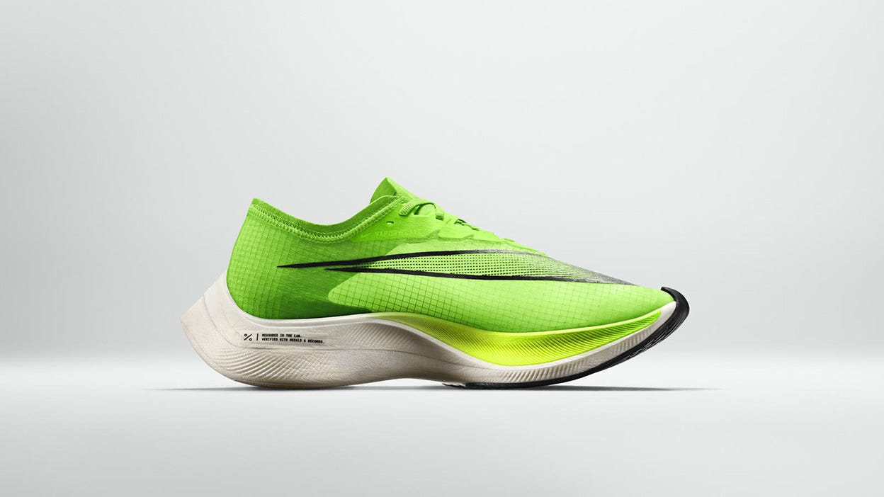 sole of running shoes