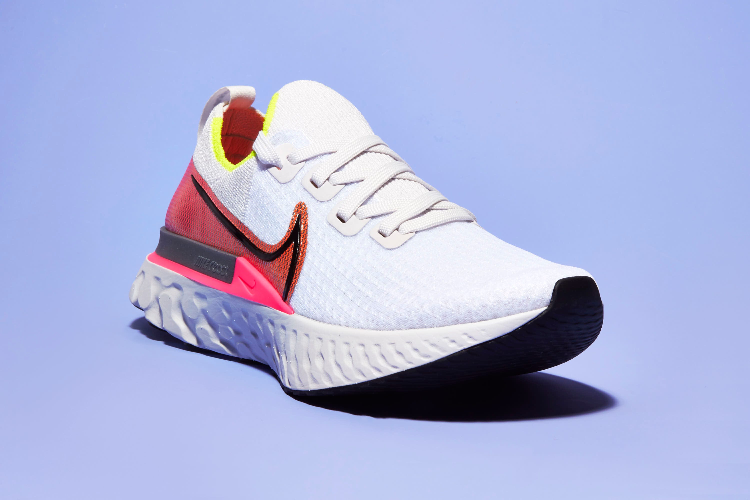 Footwear, White, Shoe, Sportswear, Walking shoe, Outdoor shoe, Sneakers, Orange, Running shoe, Athletic shoe, 