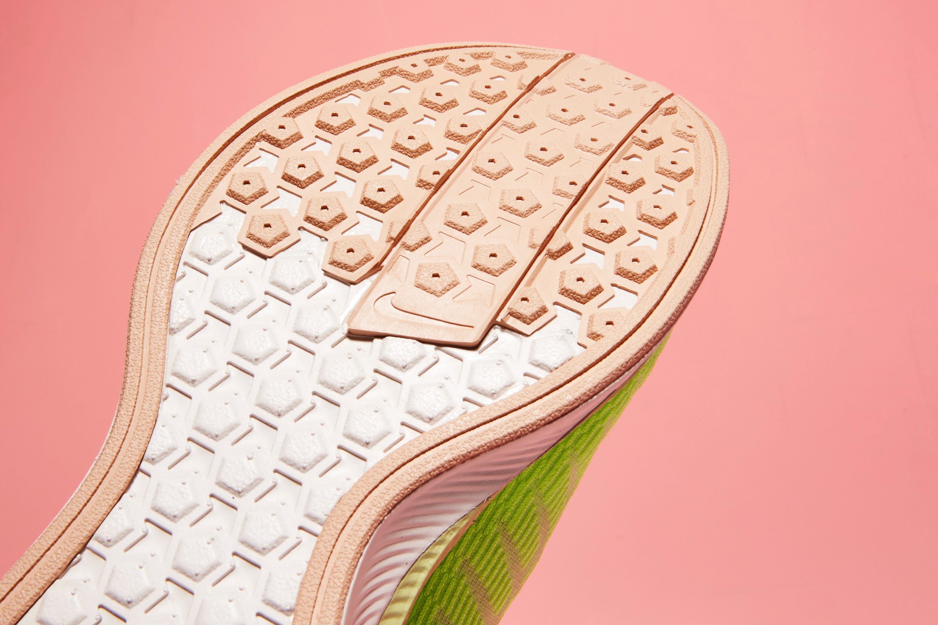 Footwear, Shoe, Peach, Sneakers, Magenta, Beige, Athletic shoe, 