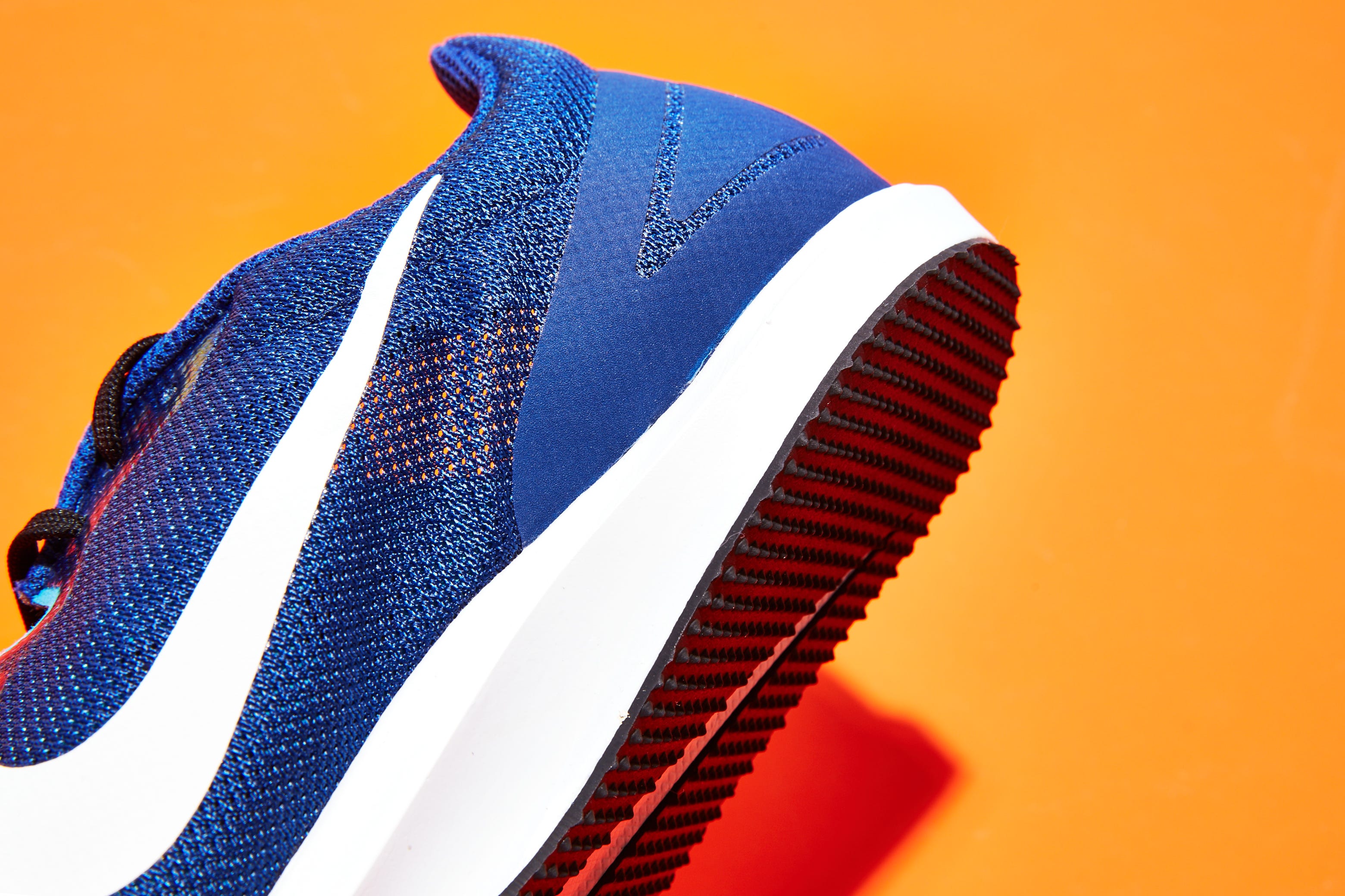 Blue, White, Orange, Footwear, Electric blue, Cobalt blue, Sportswear, Shoe, Azure, Nike free, 