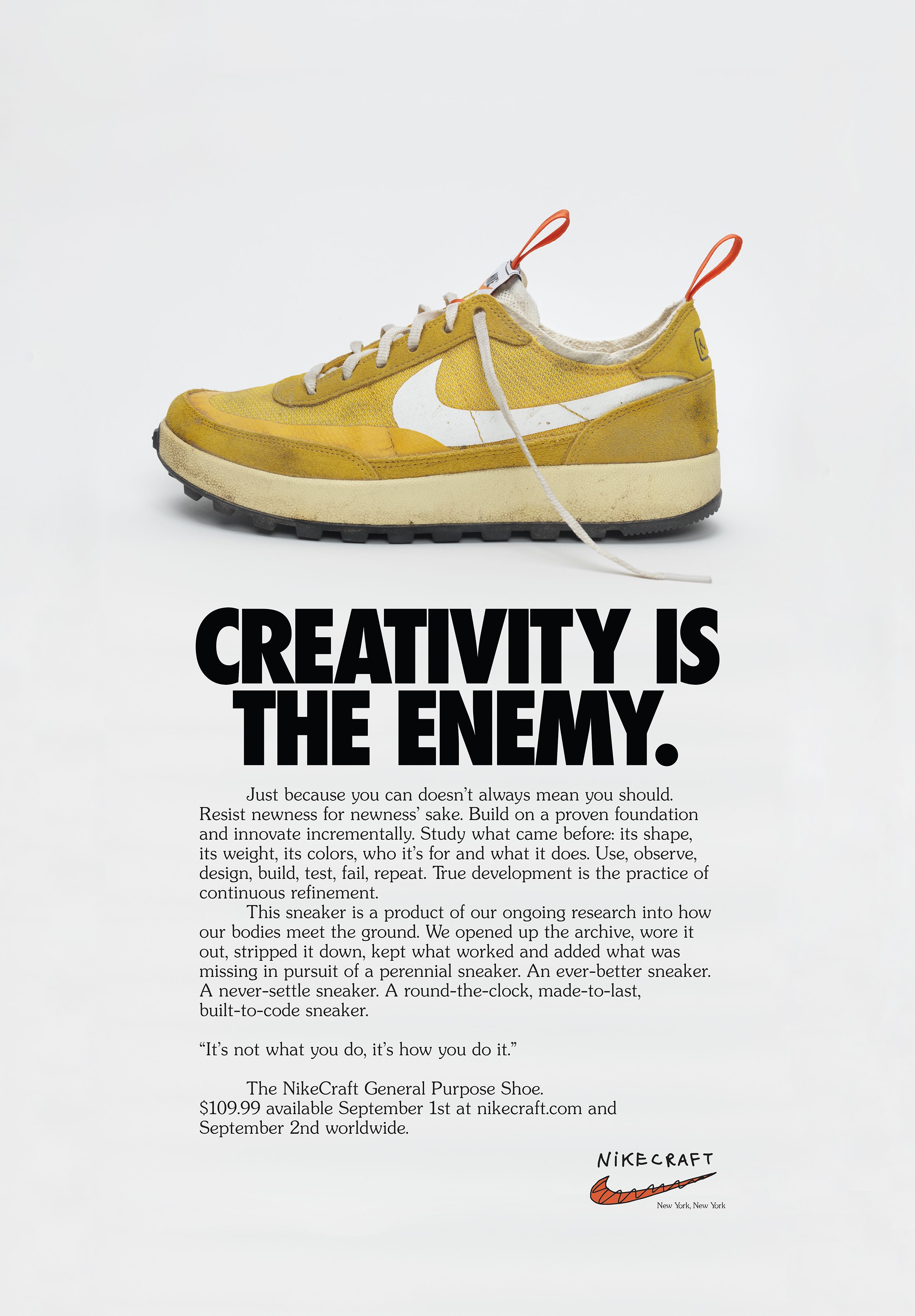 NIKECRAFT, TOM SACHS AND NIKE'S STORY