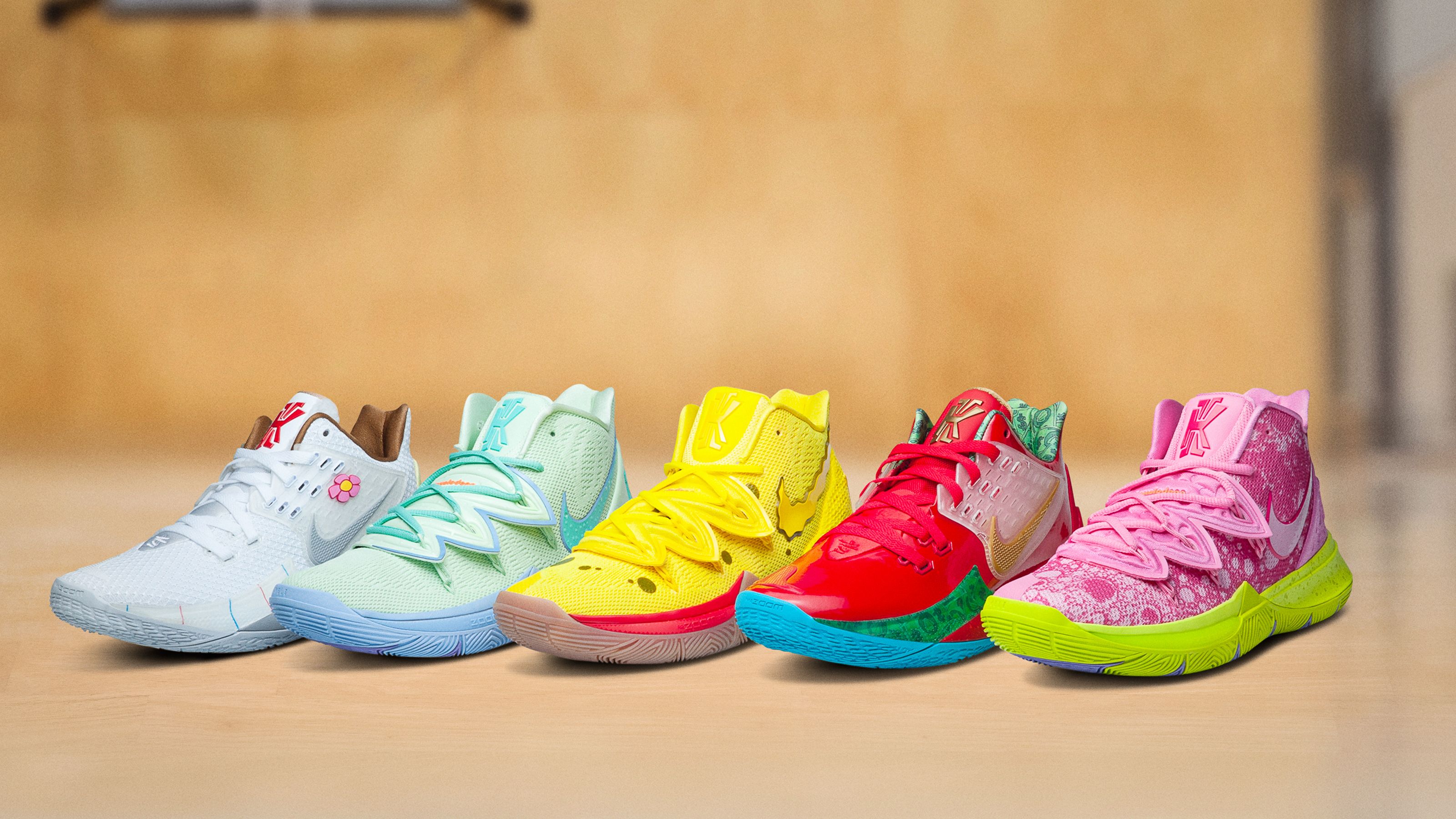 Nike kyrie 5 deals spongebob collection