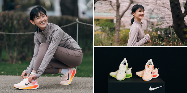 ランニング初心者必見！ モデル花音が「ナイキ」と挑むハーフ