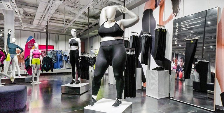 Nike da visibilidad a las personas con talla grande con su última acción