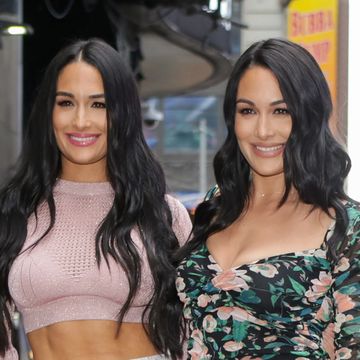 bella twins nikki and brie in new york june 19, 2019