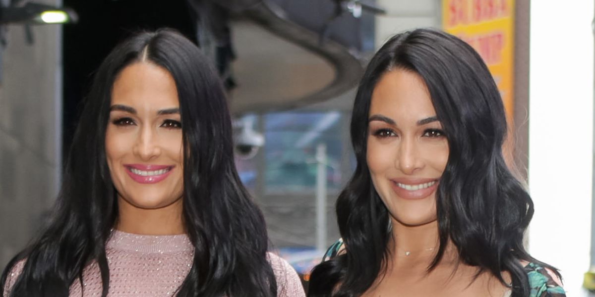 bella twins nikki and brie in new york june 19, 2019
