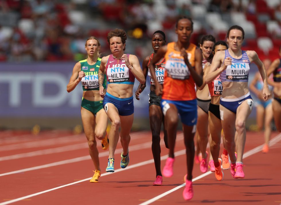 Women's 200m heats start lists - World Athletics Championships Day