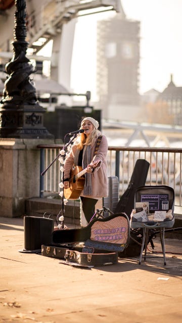 Street performance, Musician, Music, Sitting, Photography, Street fashion, Street, Performance, 