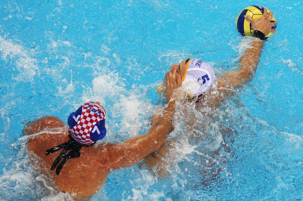 olympics day 12   water polo