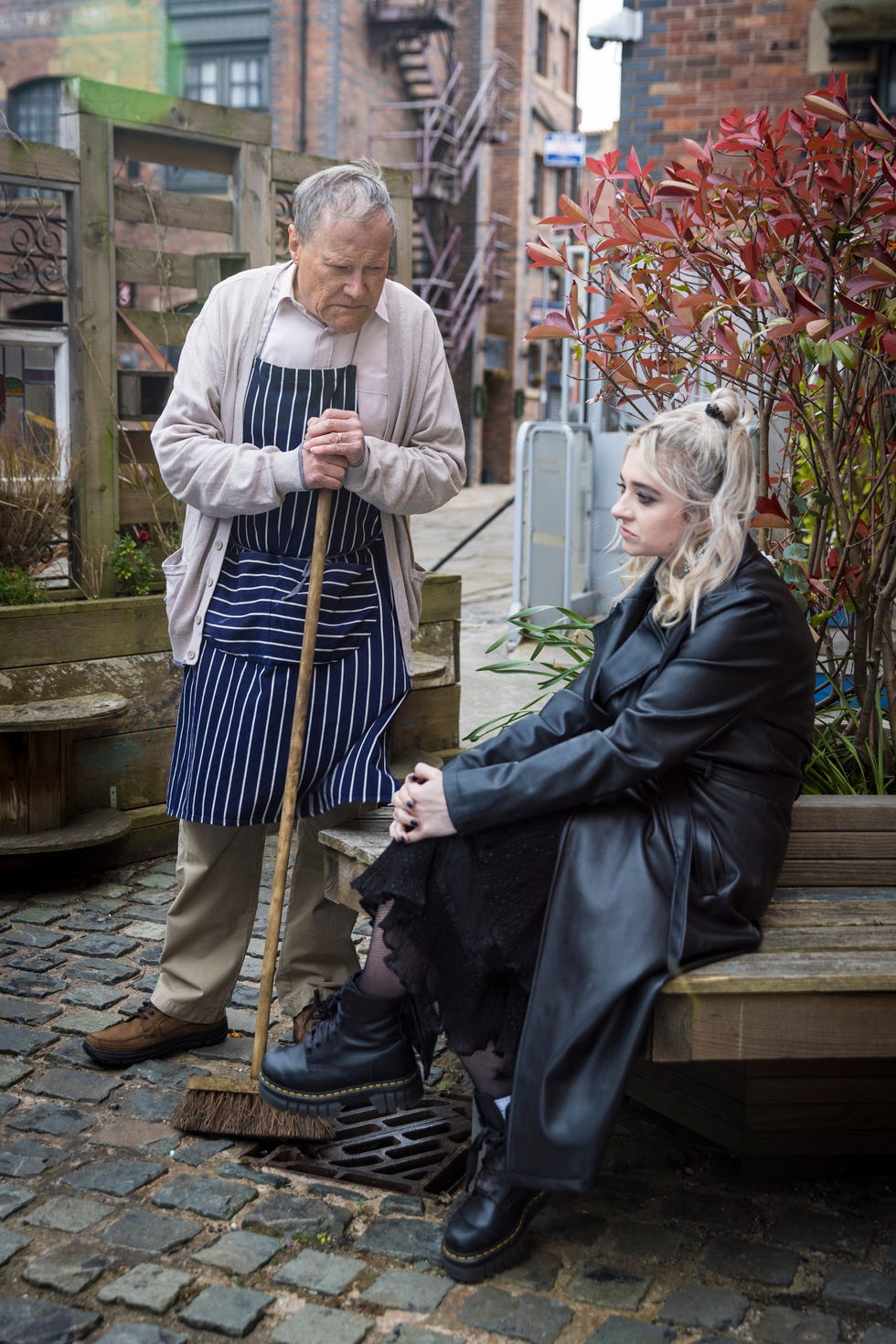 roy cropper, nina lucas, coronation street