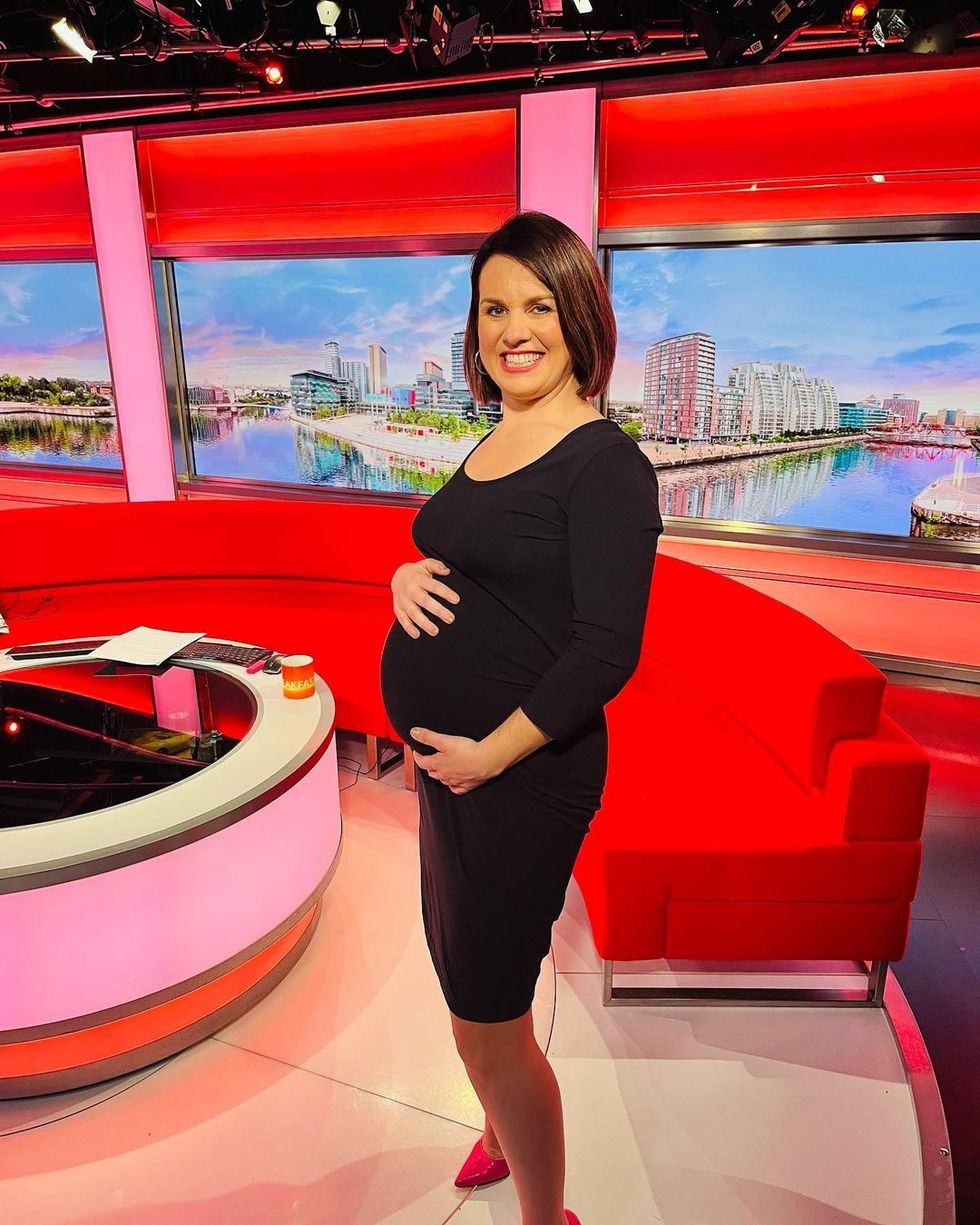 Nina Warhurst teilt einen Schnappschuss ihrer Schwangerschaft