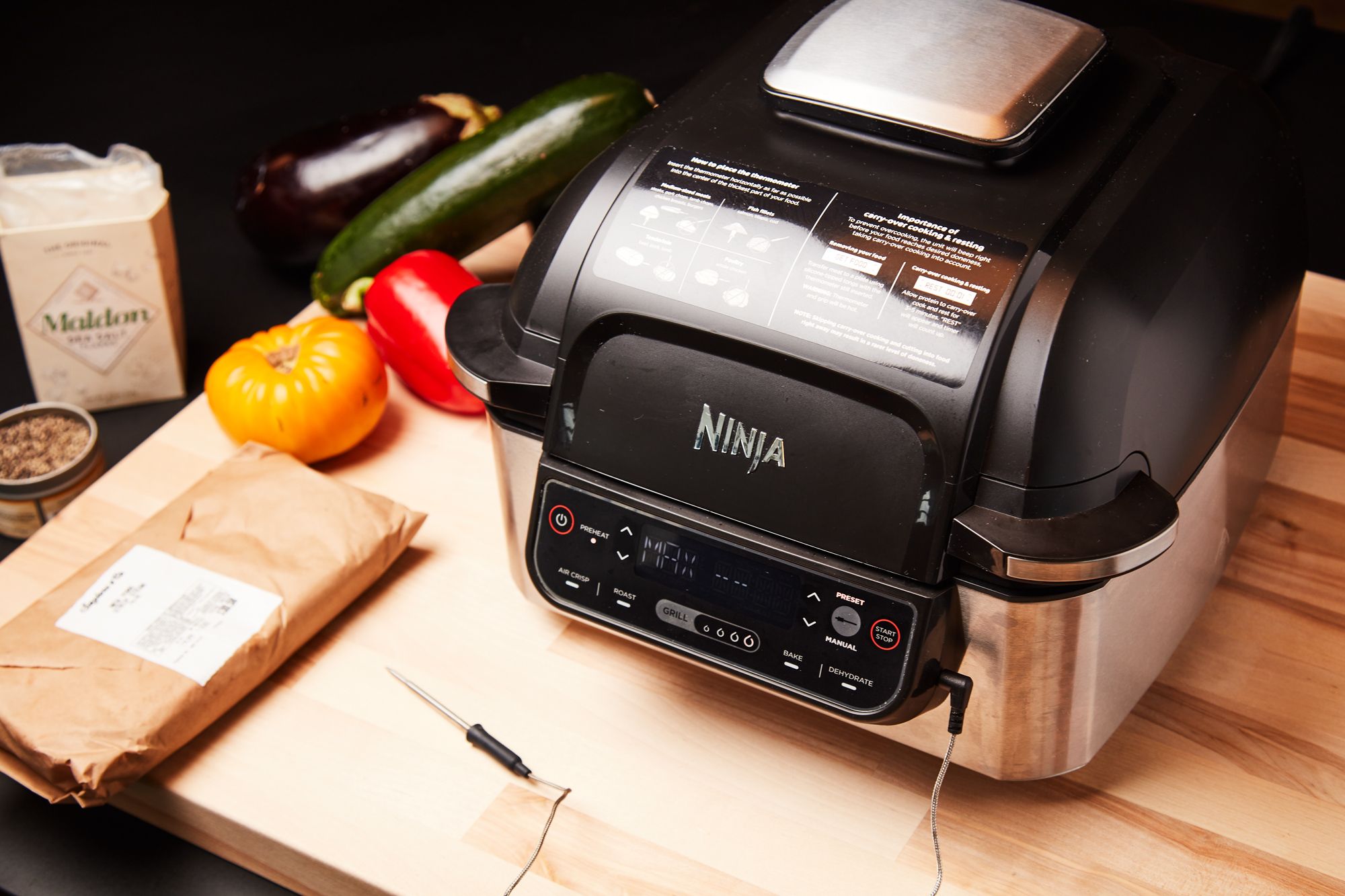 Ninja Foodi Grill Review - Ninja Foodi Steak and Potatoes