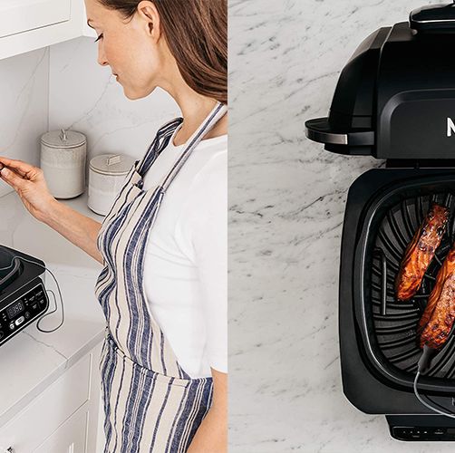 9 Amazing Ninja Foodi 5-In-1 Indoor Grill With Air Fry, Roast, Bake &  Dehydrate for 2023