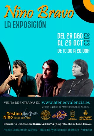 exposición de nino bravo
