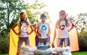 la importancia de enseñar a los niños a reciclar en casa