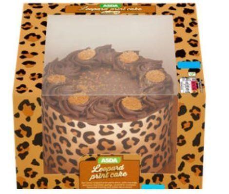 Two Tier Leopard Print Cake » Birthday Cakes »