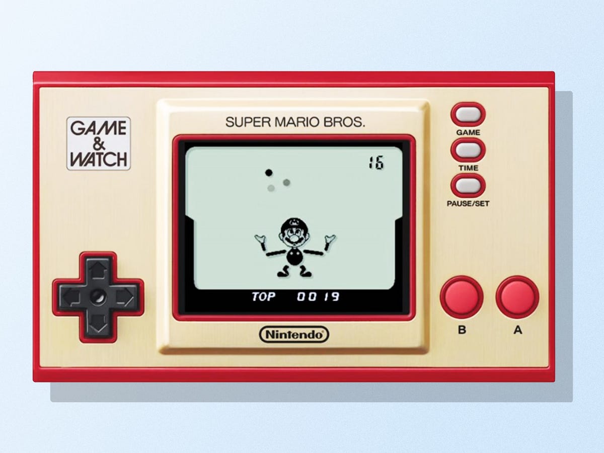 All Nintendo Game and Watch Consoles, From Ball to Super Mario