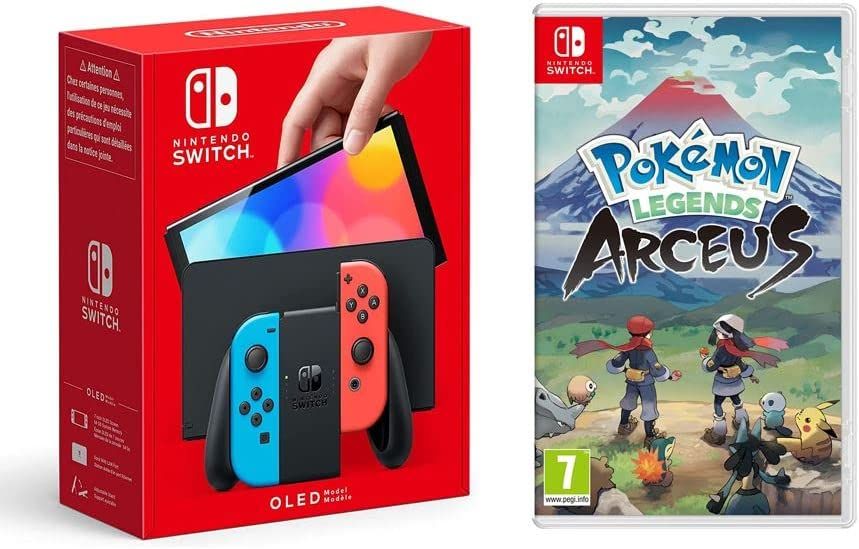 Nintendo Switch and Pokémon Legends Arceus bundle is off in Amazon sale