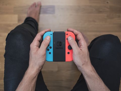 Nintendo Switch neon Game Controller