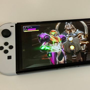 nintendo switch oled model with metroid dread
