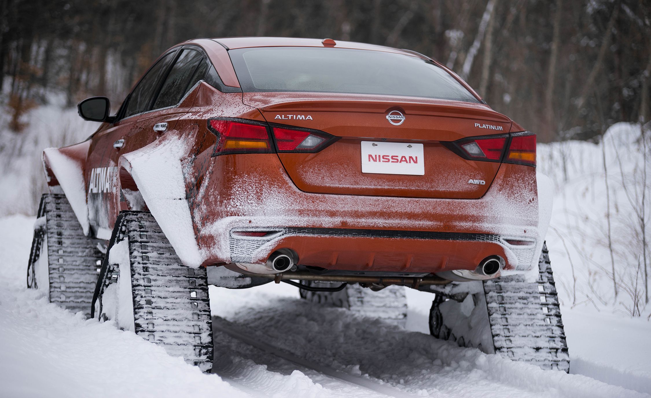 altima awd in snow