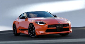 nissan fairlady z custom prototype with split front grille