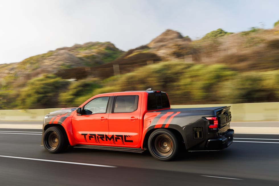 Nissan Frontier Tarmac Concept Is Designed for Drifting