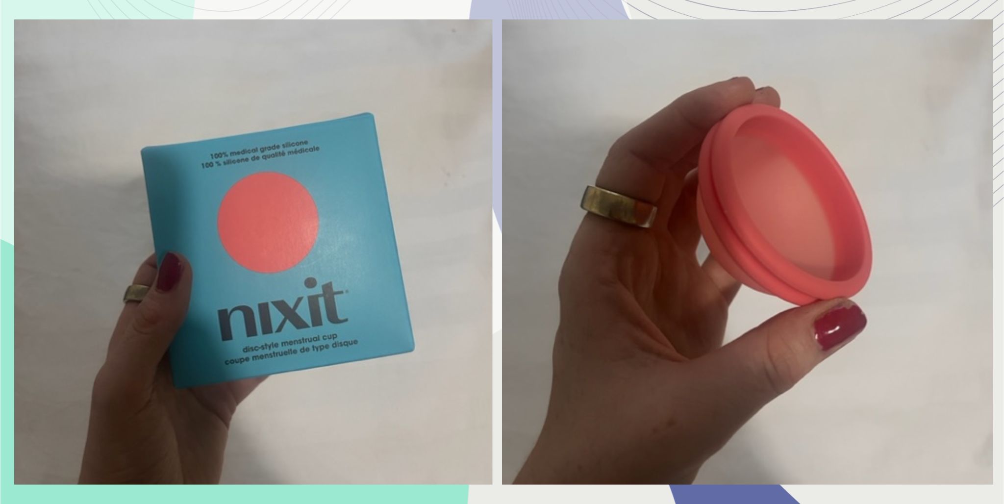 Nixit review: The disc-style menstrual cup that boasts 12 hours of  protection