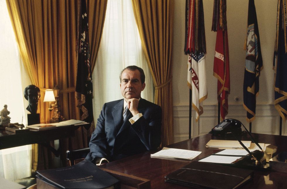 Richard Nixon In United States In The 1970S -