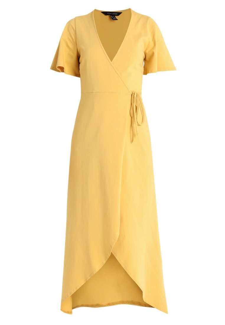 Clothing, Dress, Yellow, Day dress, Sleeve, Neck, Gown, Beige, Cocktail dress, A-line, 