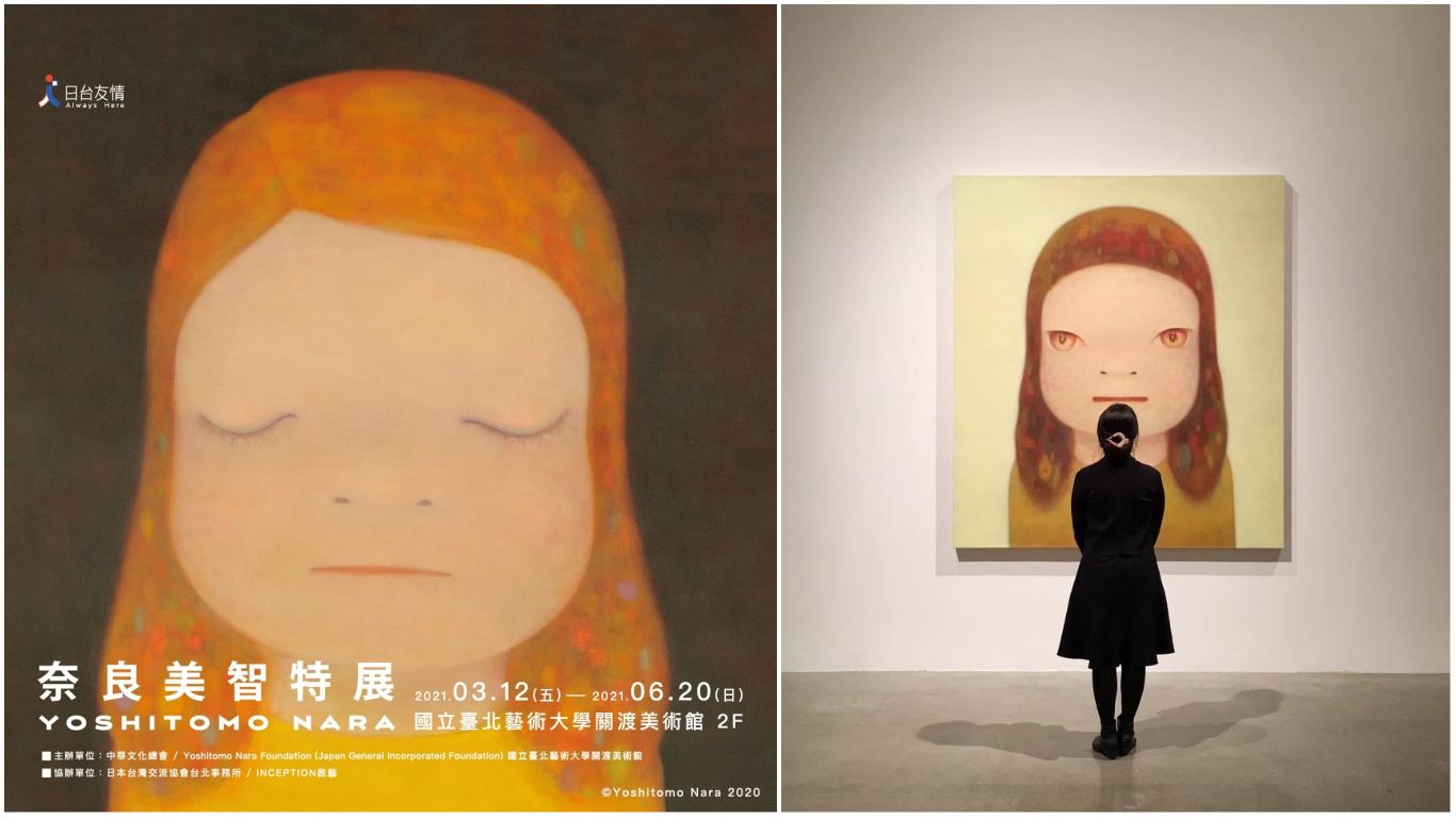 奈良美智展覽3月免費看！新作「月光小姐」首次海外曝光，喚起每個人