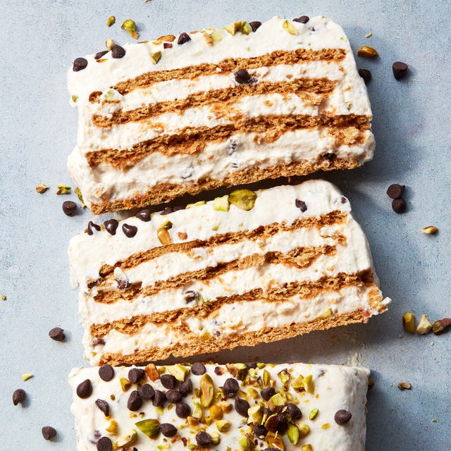 layered cannoli icebox cake