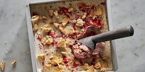 no churn strawberry shortcake vegan ice cream
