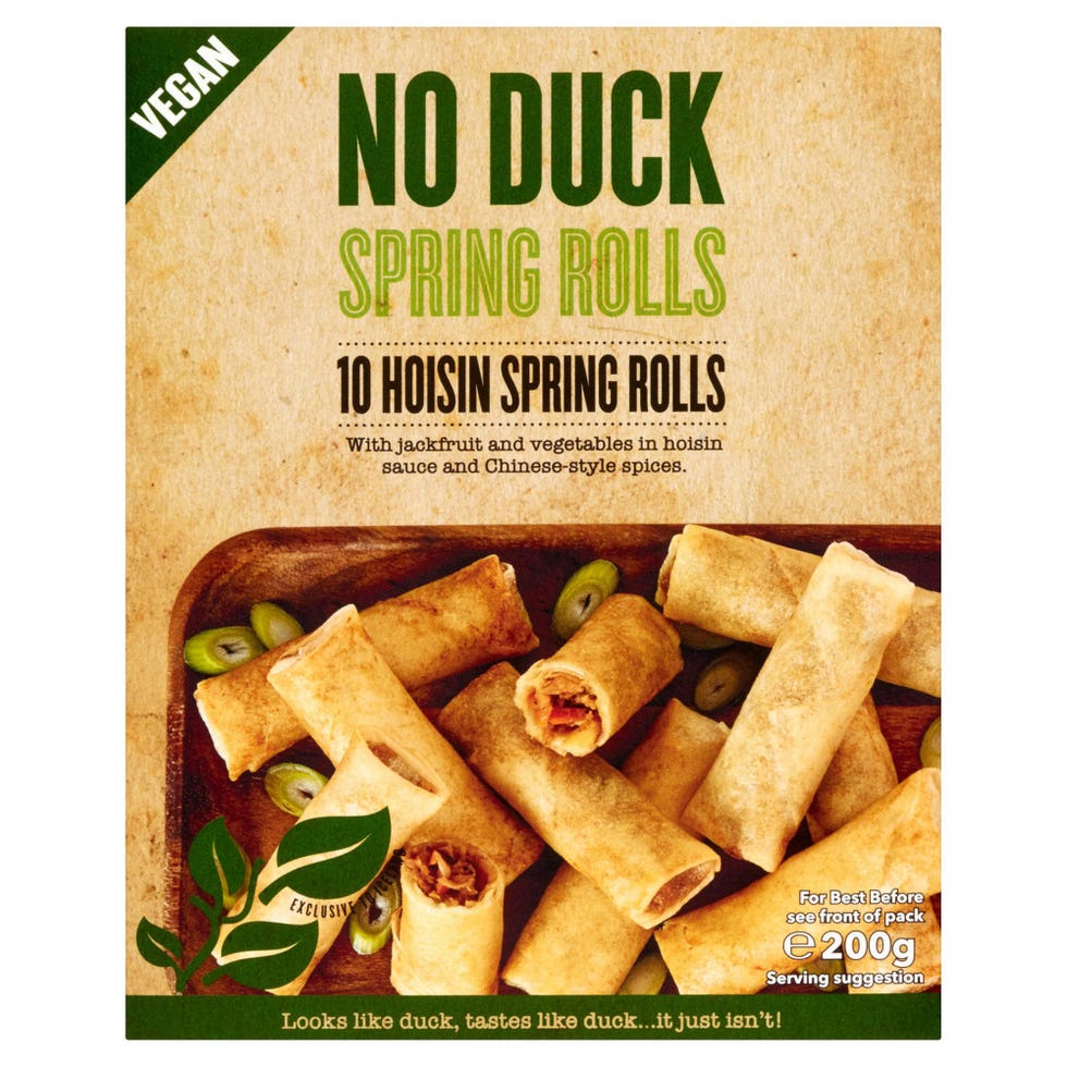 Iceland no duck spring rolls 