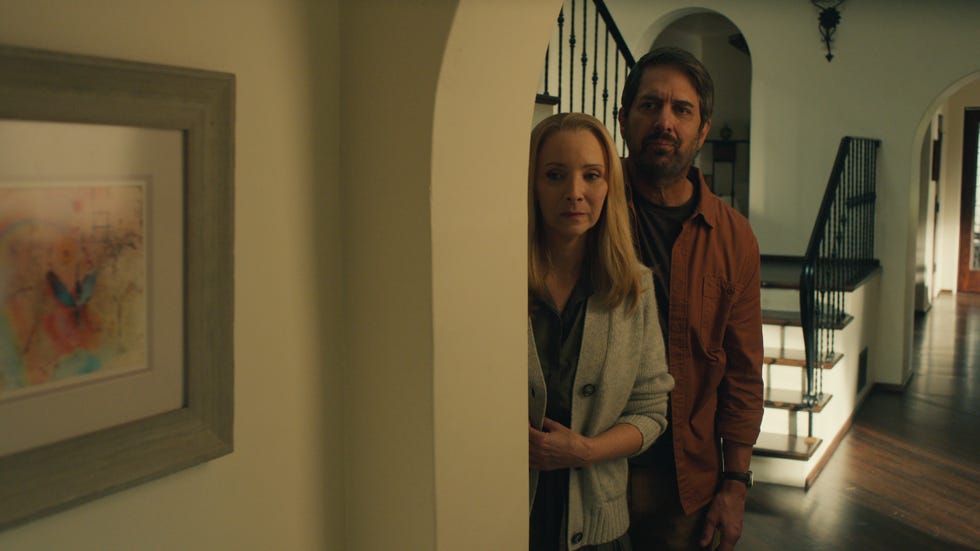 No Good Deed from left to right: Lisa Kudrow as Lydia and Ray Romano as Paul in episode 105 of No Good Deed.