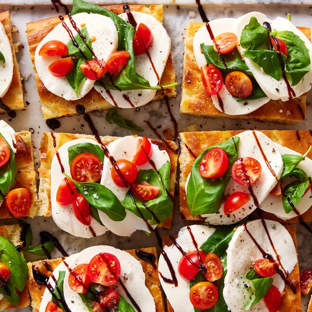 Best No-Knead Caprese Focaccia Recipe - How To Make No-Knead Focaccia