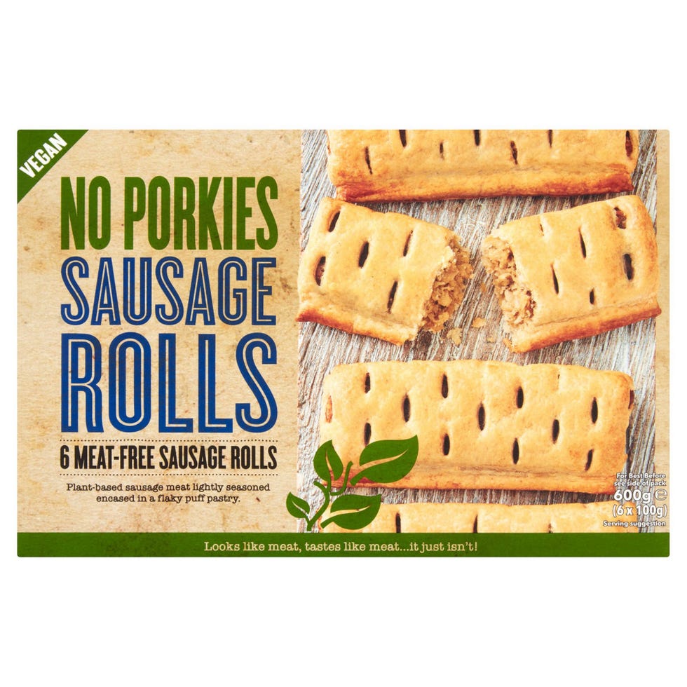 Iceland no porkies vegan sausage roll